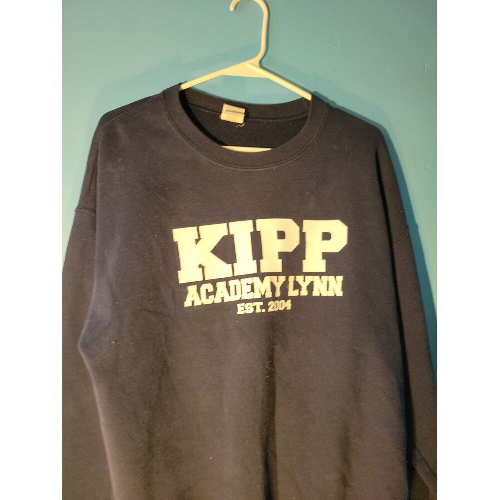 Gildan Mens Pullover Sweatshirt KIPP Academy Lynn, MA Size L